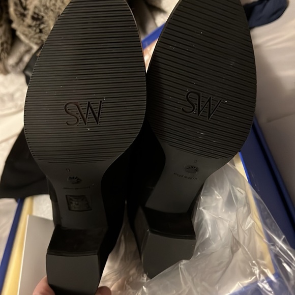 Brand new never worn Start Weitzman Harper 60 black suede (over the knee) - Picture 3 of 5